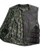Men's Leather Swat Style Motorcycle Vest