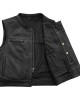 Men's Motorcycle Leather Vest