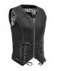 Love Lace Women's Motorcycle Leather Vest